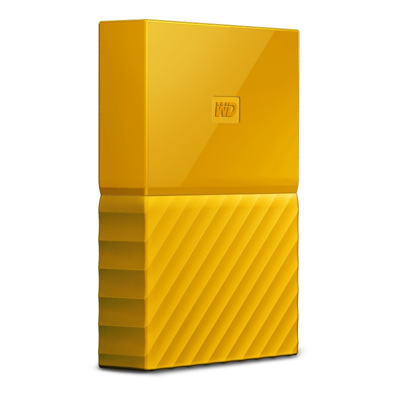 Disque dur externe Western Digital  WD MY PASSPORT USB 3.0 - 2To, Jaune