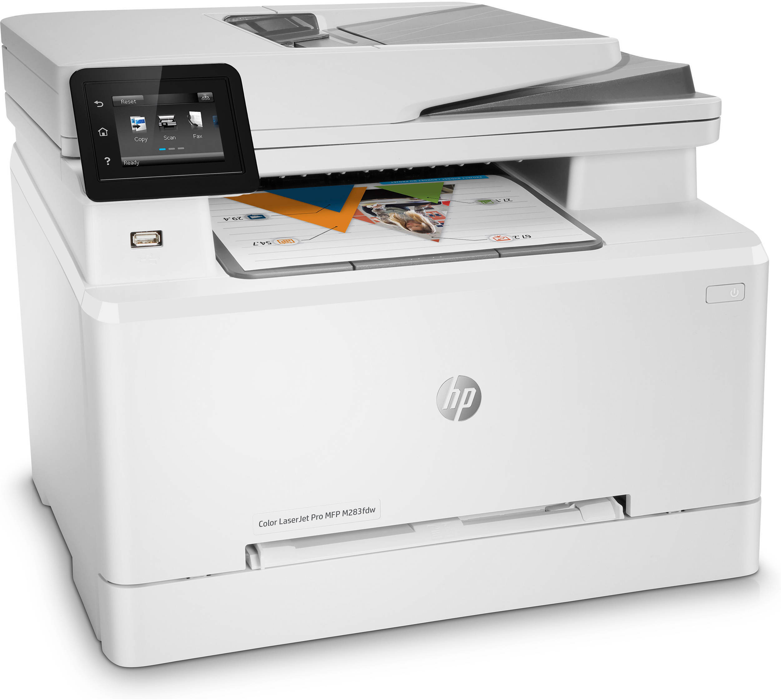 Imprimante HP  Multifonction Laser Couleur LaserJet M283fdw (7KW75A)