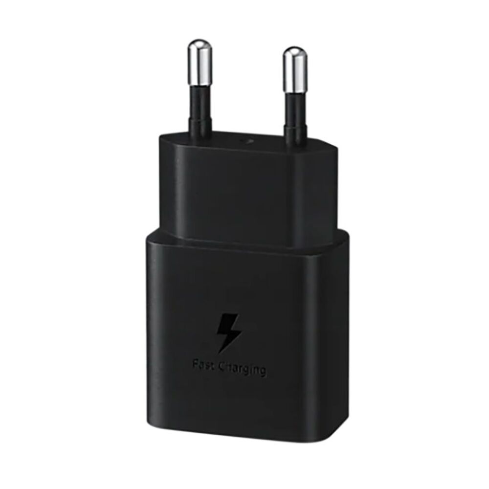 Chargeur Samsung 15W Type-C To Type-C  Avec Câble Noir EP-T1510XBEGWW