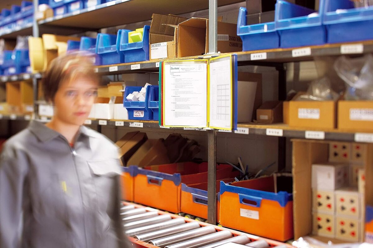 Support Kit Mural Tarifold 10 Pochettes Assorties A3 413109 