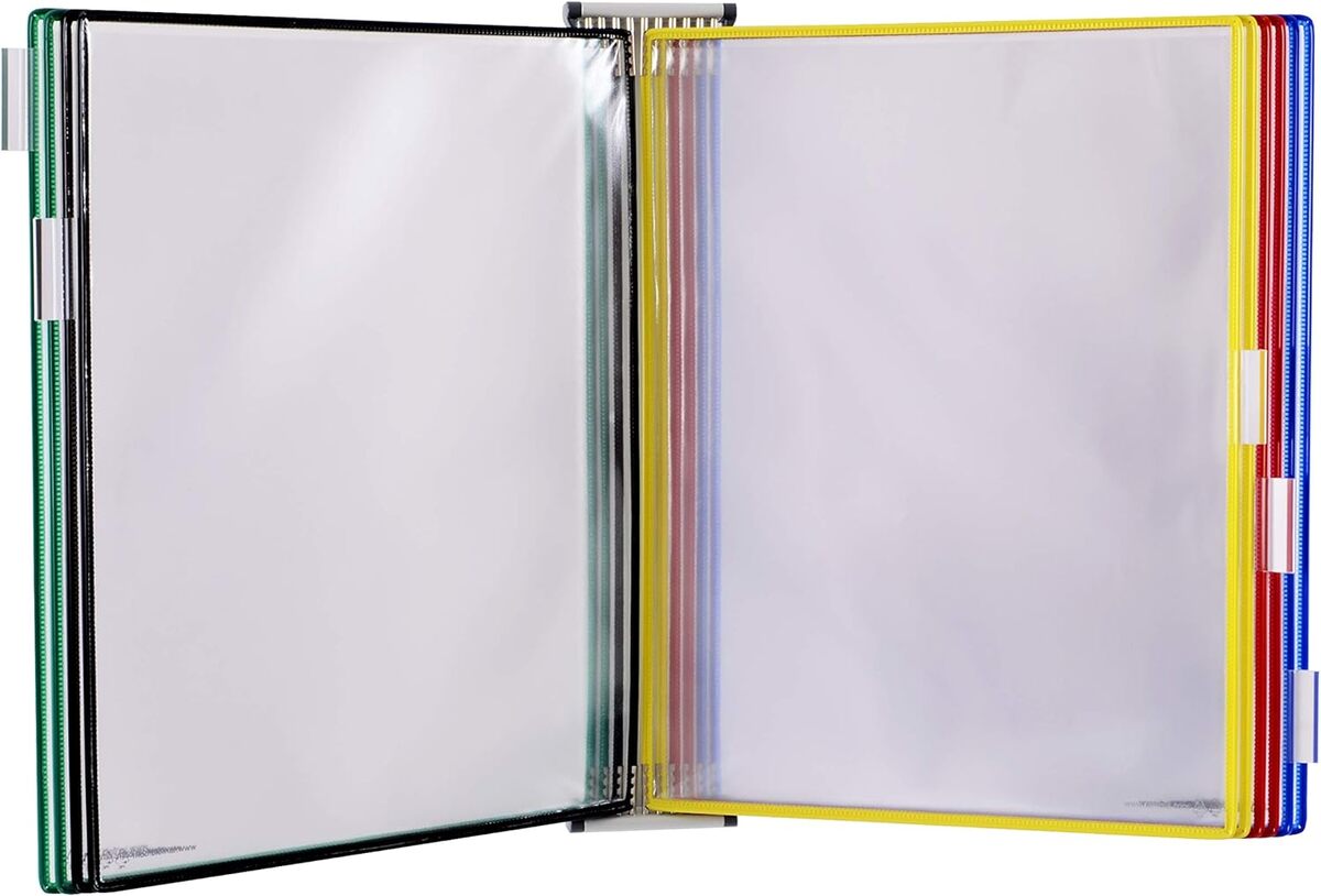 Support Kit Mural Tarifold 10 Pochettes Assorties A3 413109 