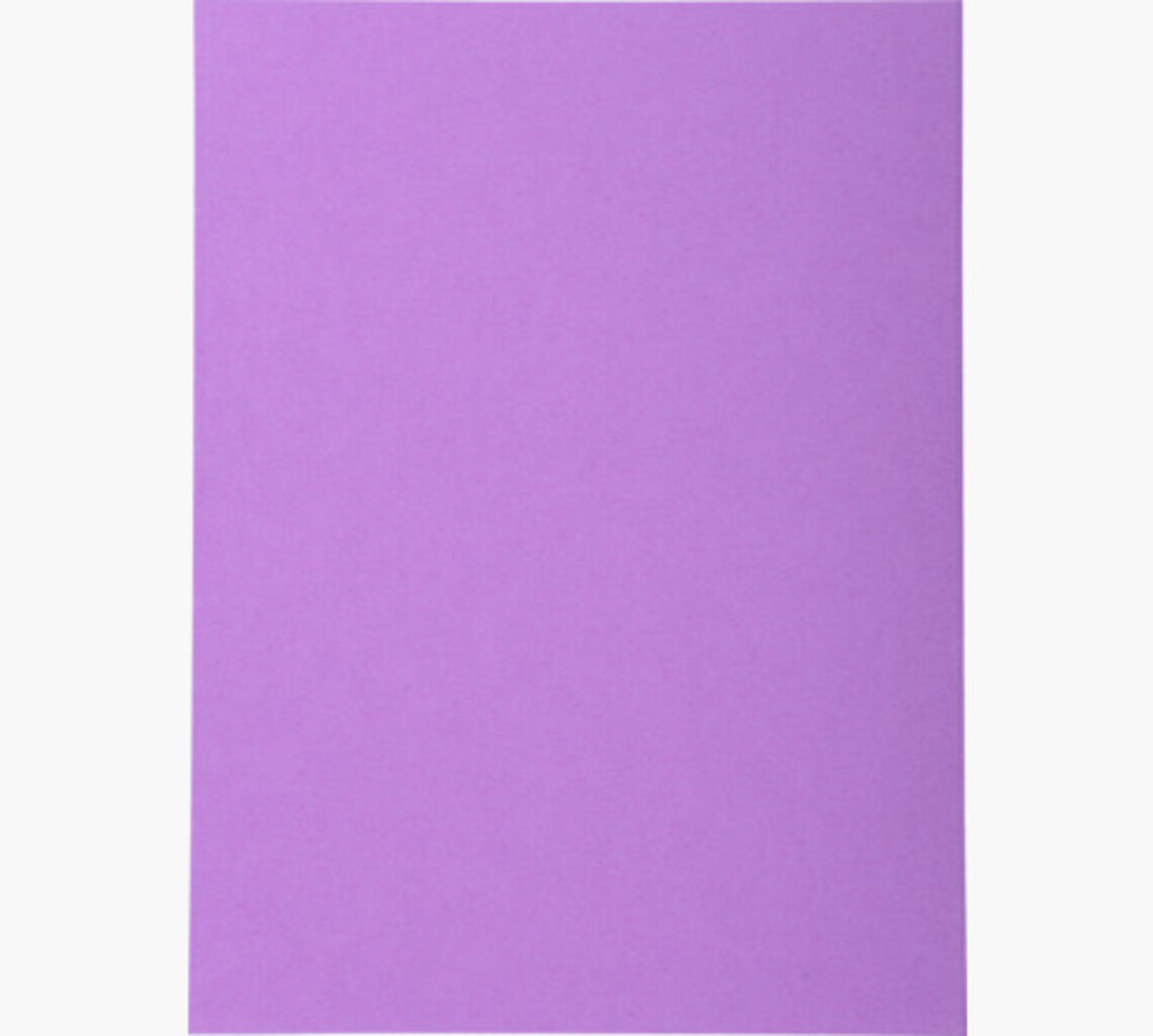 Paquet 100 Chemises Cartonnées Exacompta Forever 170 Grs Lilas 420016E 