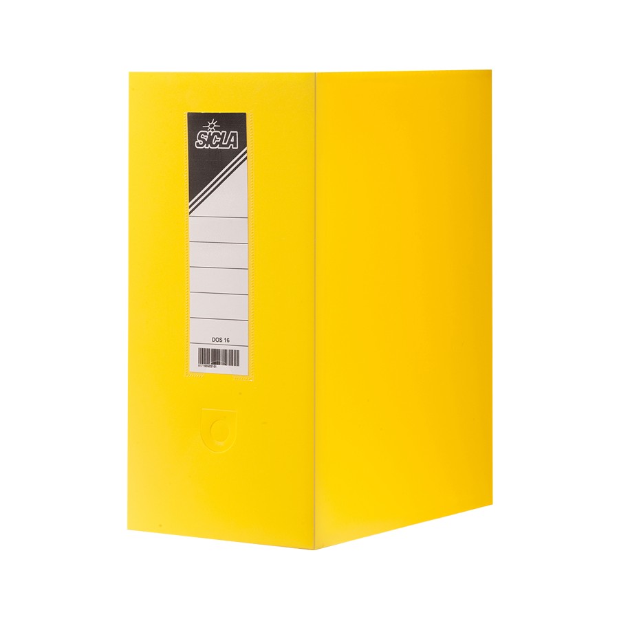 Boite Polypro Plastique 10Cm Sicla Jaune