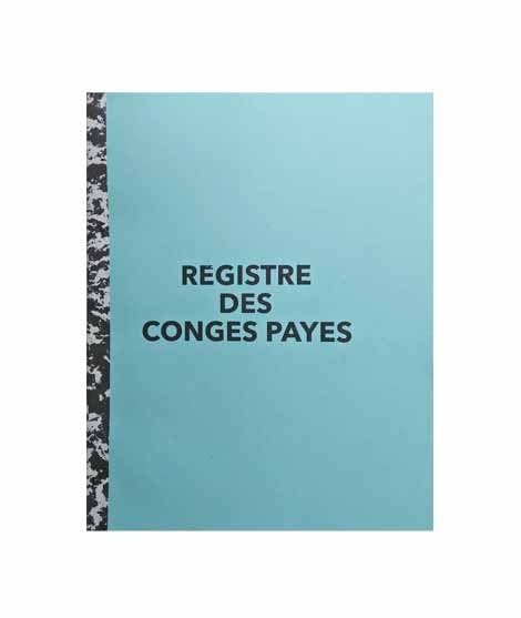 Registre Congés Payé