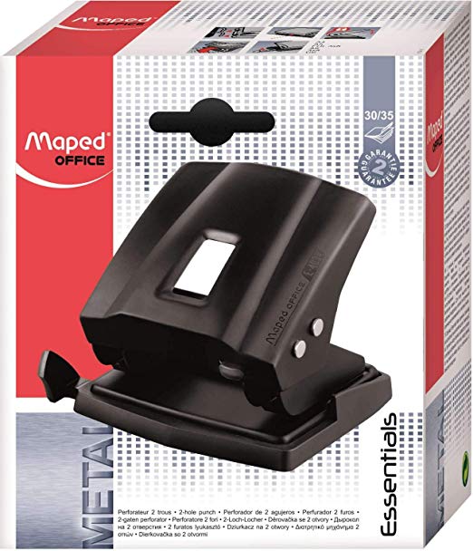 Perforateur Maped Essentiel Metallique 2 Trous 30/35 Feuilles