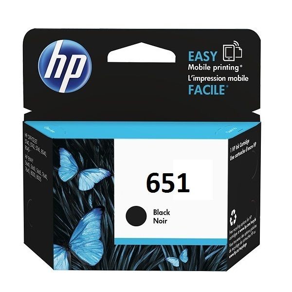 Cartouche HP 651 Noire