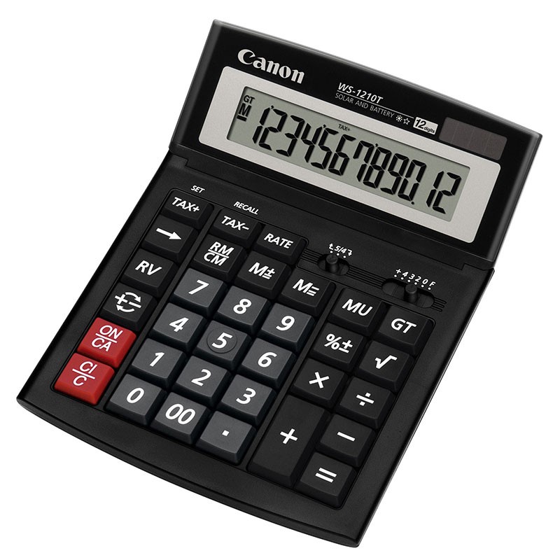 Calculatrice Canon WS-1210T Desktop 12 Digits