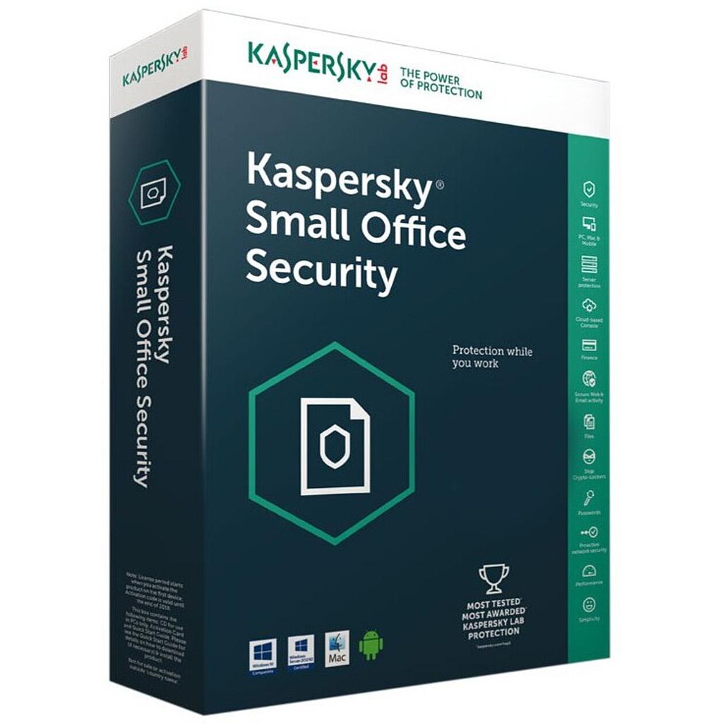 Kaspersky Small Office Security 8.0 - 1 server + 5 Pc