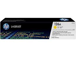 Toner HP 126A Yellow Original LaserJet (CE312A) 1000 Pages
