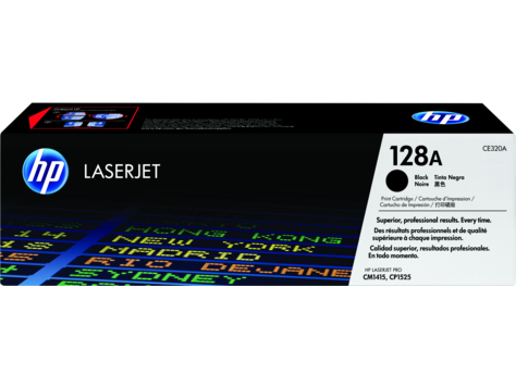 Toner HP 128A CE320A Laserjet Noir Original