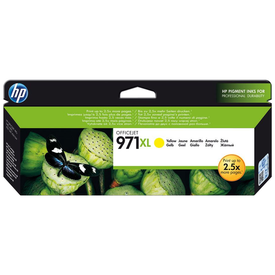 Cartouche HP 971XL Yellow