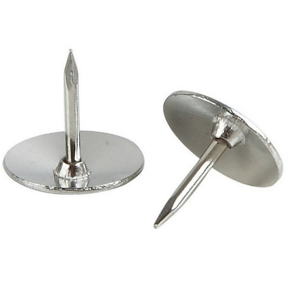 Boite Punaise Métallique Chomés 50 Pcs