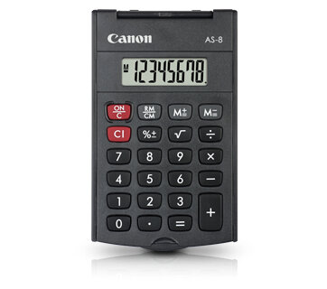 Calculatrice Canon AS-8 Pocket 8 Digits
