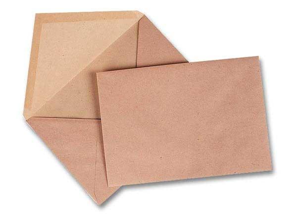 Paquet 100 Enveloppes Kraft Q25