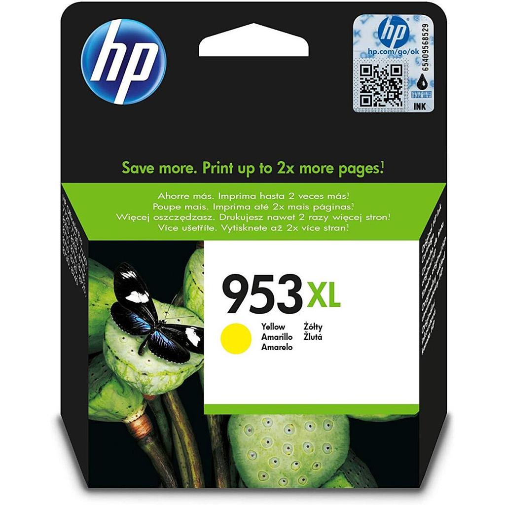 Cartouche Hp 953XL Yellow 1600 Pages (F6U18AE)