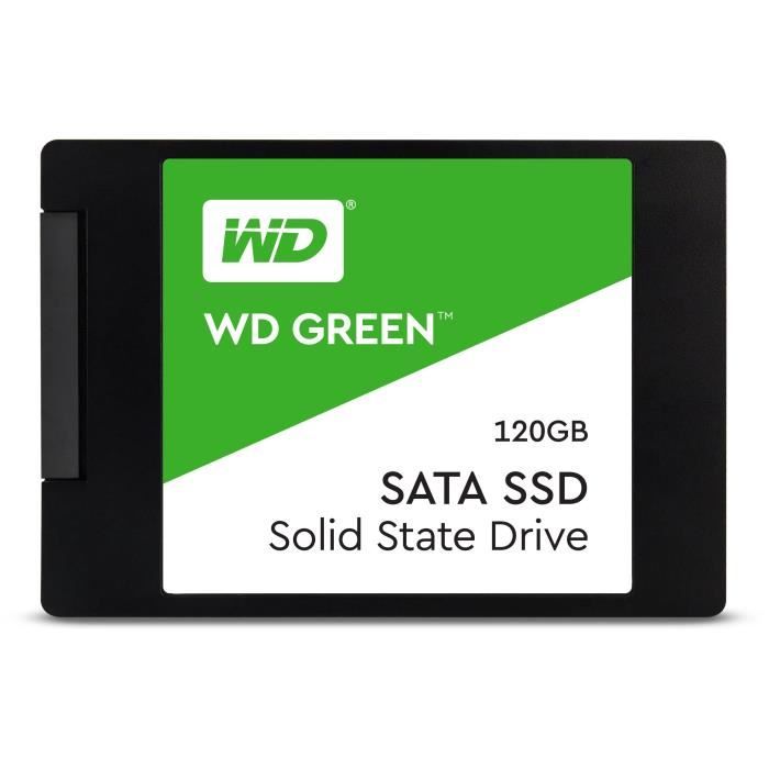 Disque Dur Interne WD Green™ - Disque SSD 120 Go - 2.5&quot; WD GREEN