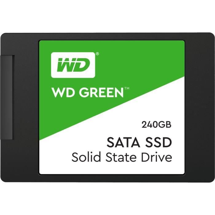 Disque Dur Interne WD Green™ - Disque SSD 240 Go - 2.5&quot; WD GREEN 