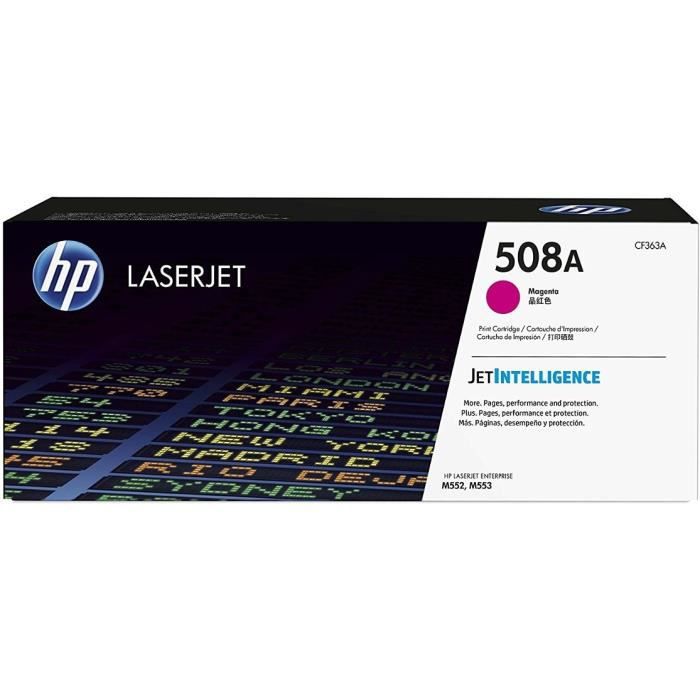 Toner HP 508A Magenta Original LaserJet CF363A 5000 Pages