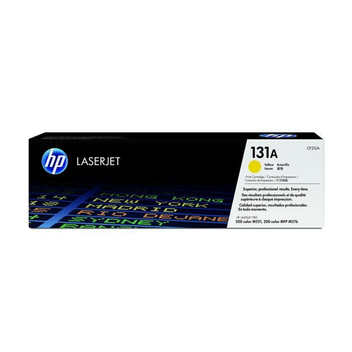 Toner HP 131A Yellow Original LaserJet (CF212A) 1800 Pages 