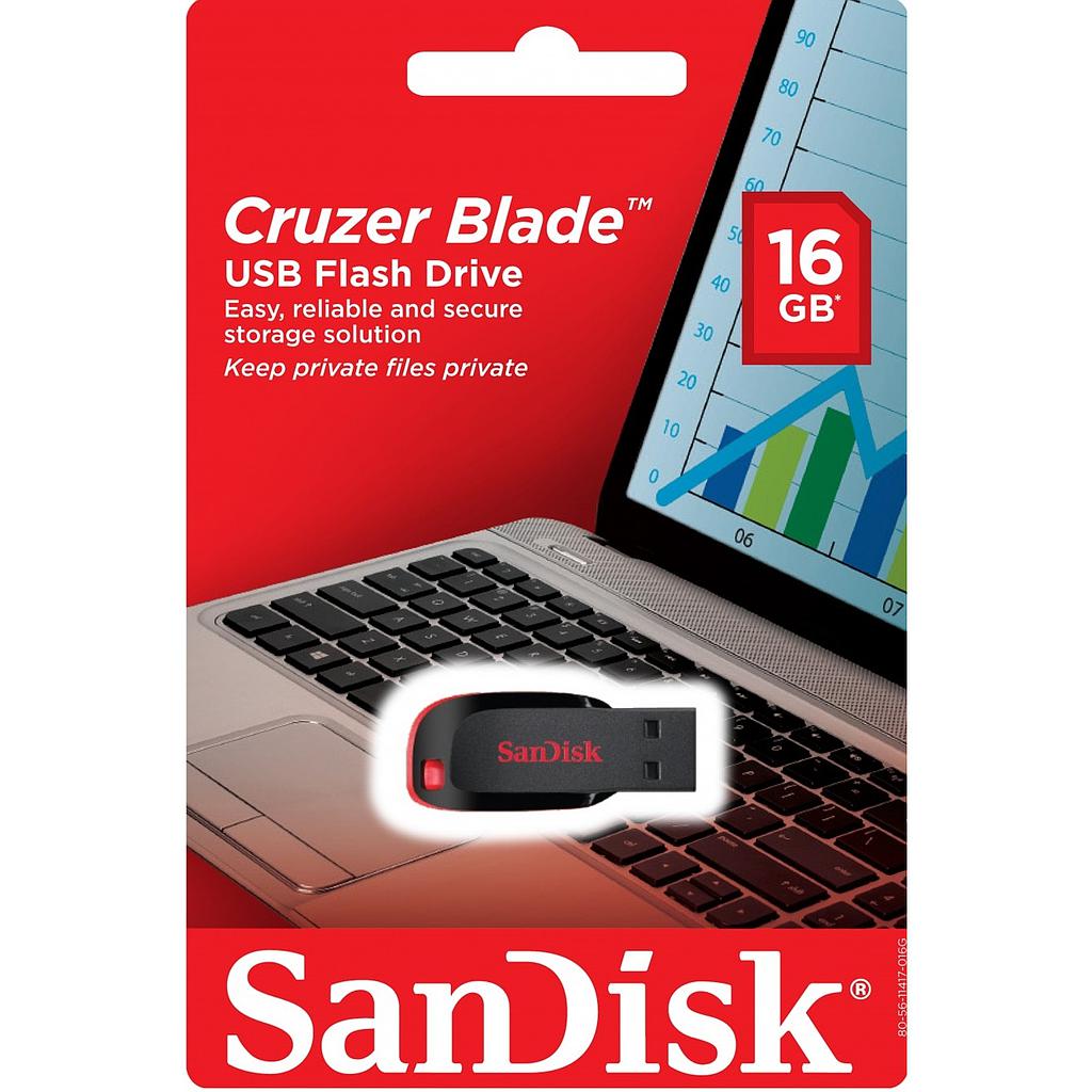 Clé Usb Sandisk 32GB Cruzer Blade 2.0