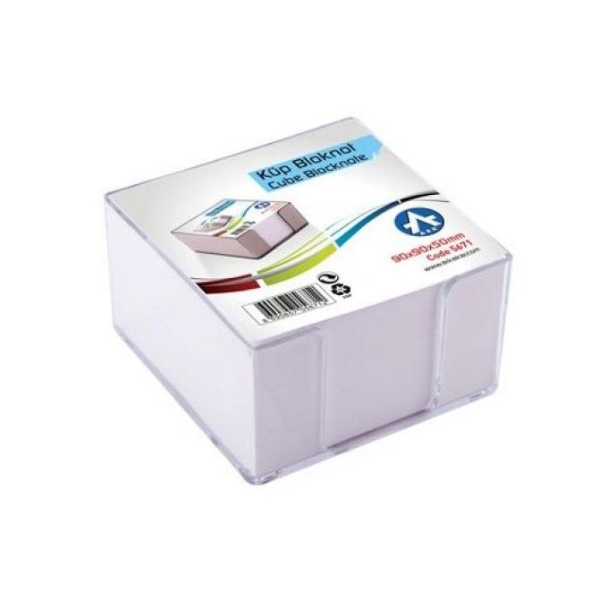 Bloc Cube Blanc Ark. Support Plast.