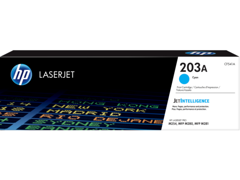 Toner HP 203A Cyan Original LaserJet (CF541A) 1300 Pages