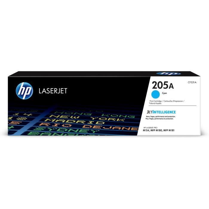 Toner HP 205A Cyan Original LaserJet (CF531A) 900 Pages