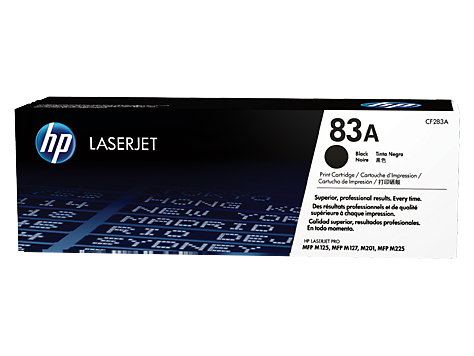 Toner HP 83A Black Original LaserJet (CF283A) 1500 Pages