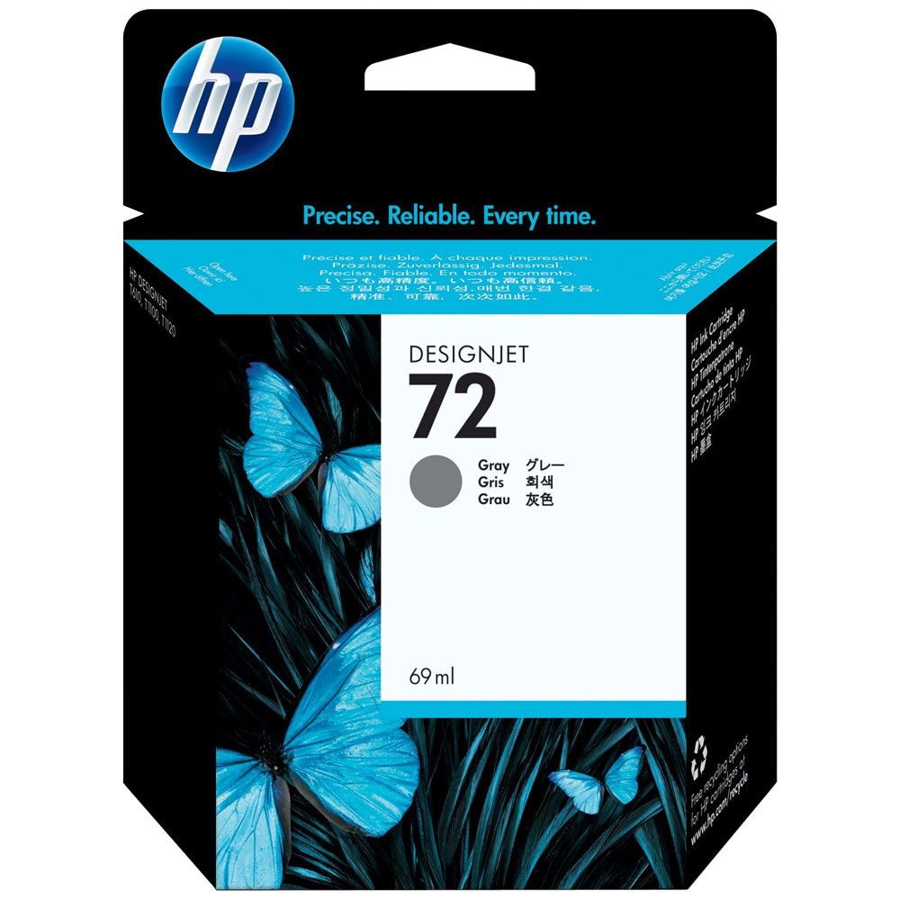 Cartouche Hp 72 130-ml Gray DesignJet Ink 