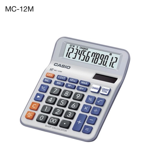 Calculatrice Casio MC-12M-W-DP