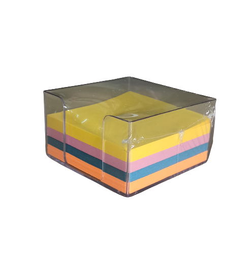 Bloc Cube Couleur Ark. Support Plast.