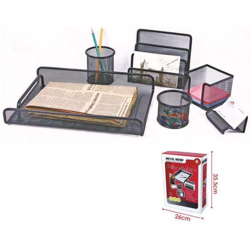 Ensemble de Bureau 6 Pcs Métallique A120