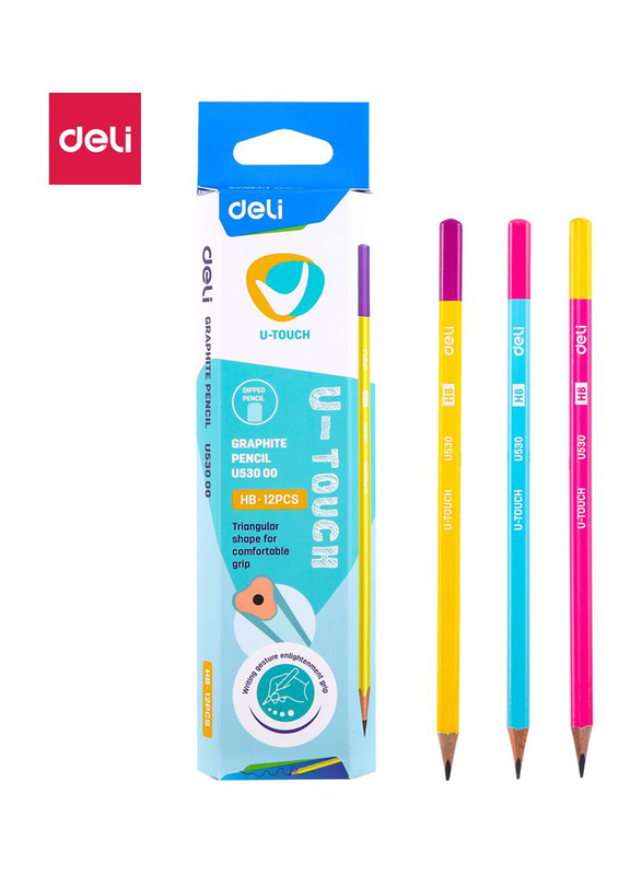 Boite 12 Crayon Deli HB2