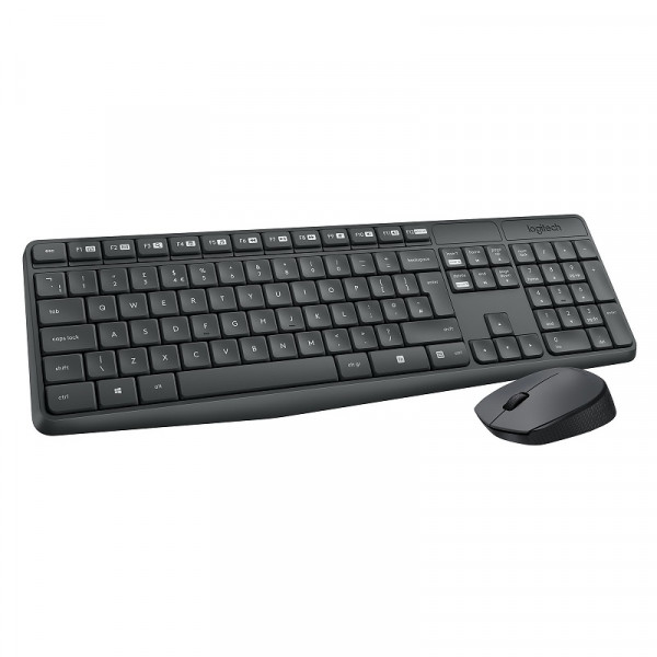 Combo Clavier+Souris Wireless Logitech MK235