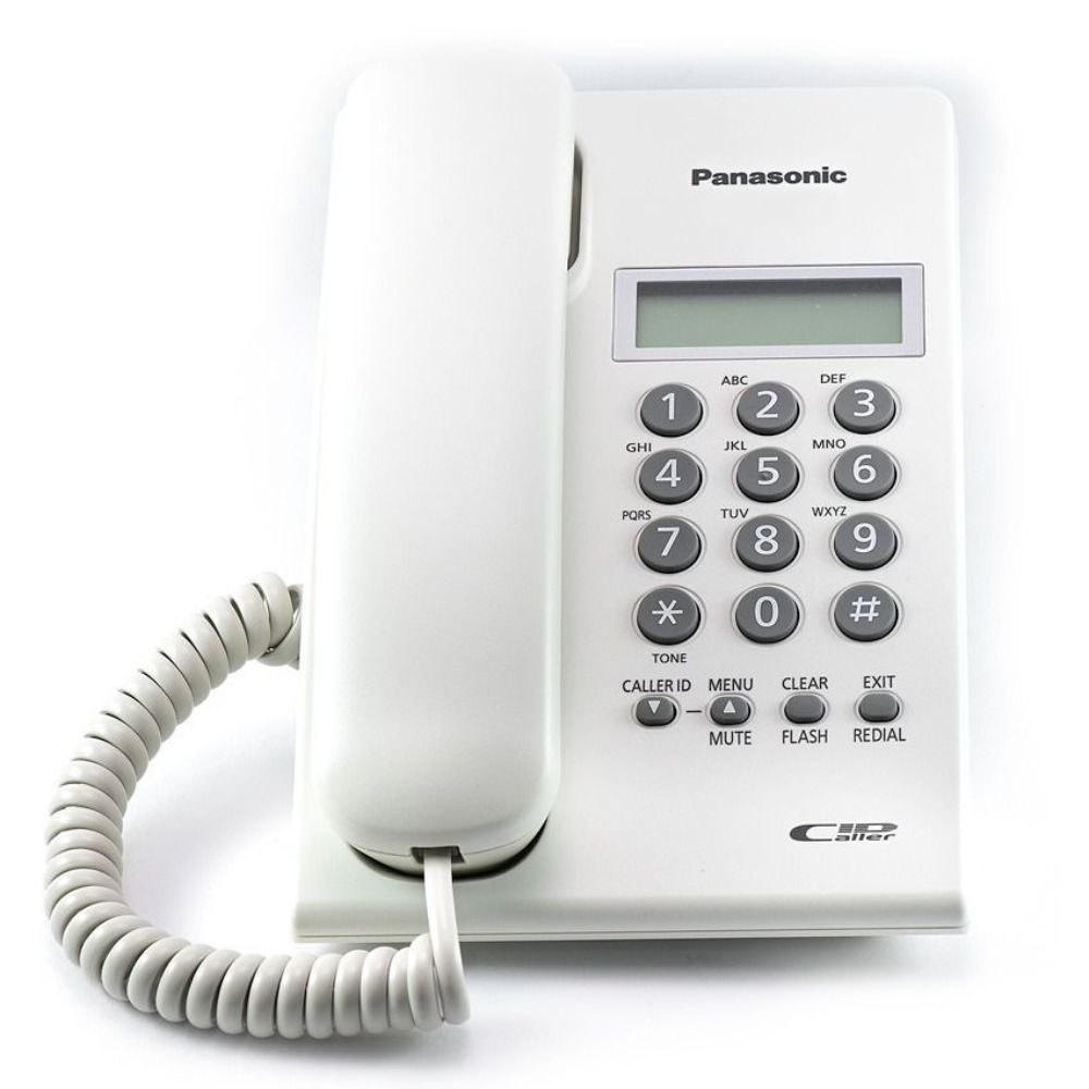 Panasonic Téléphone Filaire KX-TSC60SXW Av. Afficheur