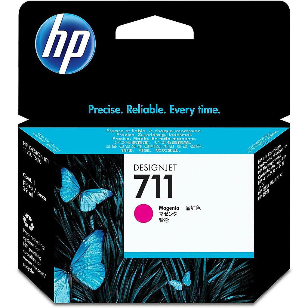 Cartouche HP 711 29ML Magenta Standard Capacity (CZ131A)