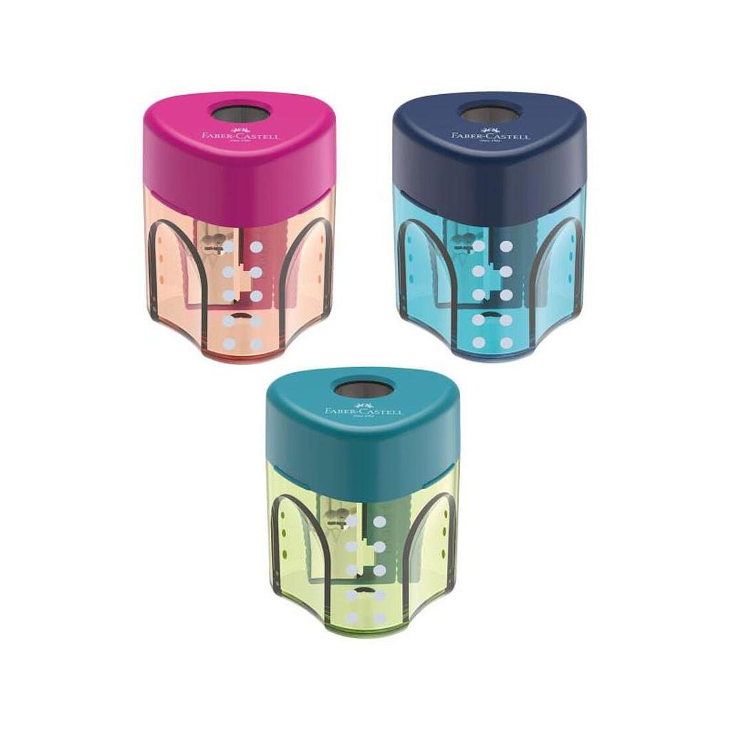 Taille Crayon Faber Castell Grip Auto Couleurs Trend 183405