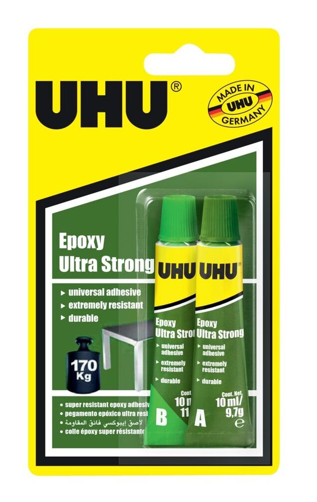 Colle Uhu Epoxy Ultra Strong 2x10 ML 37550