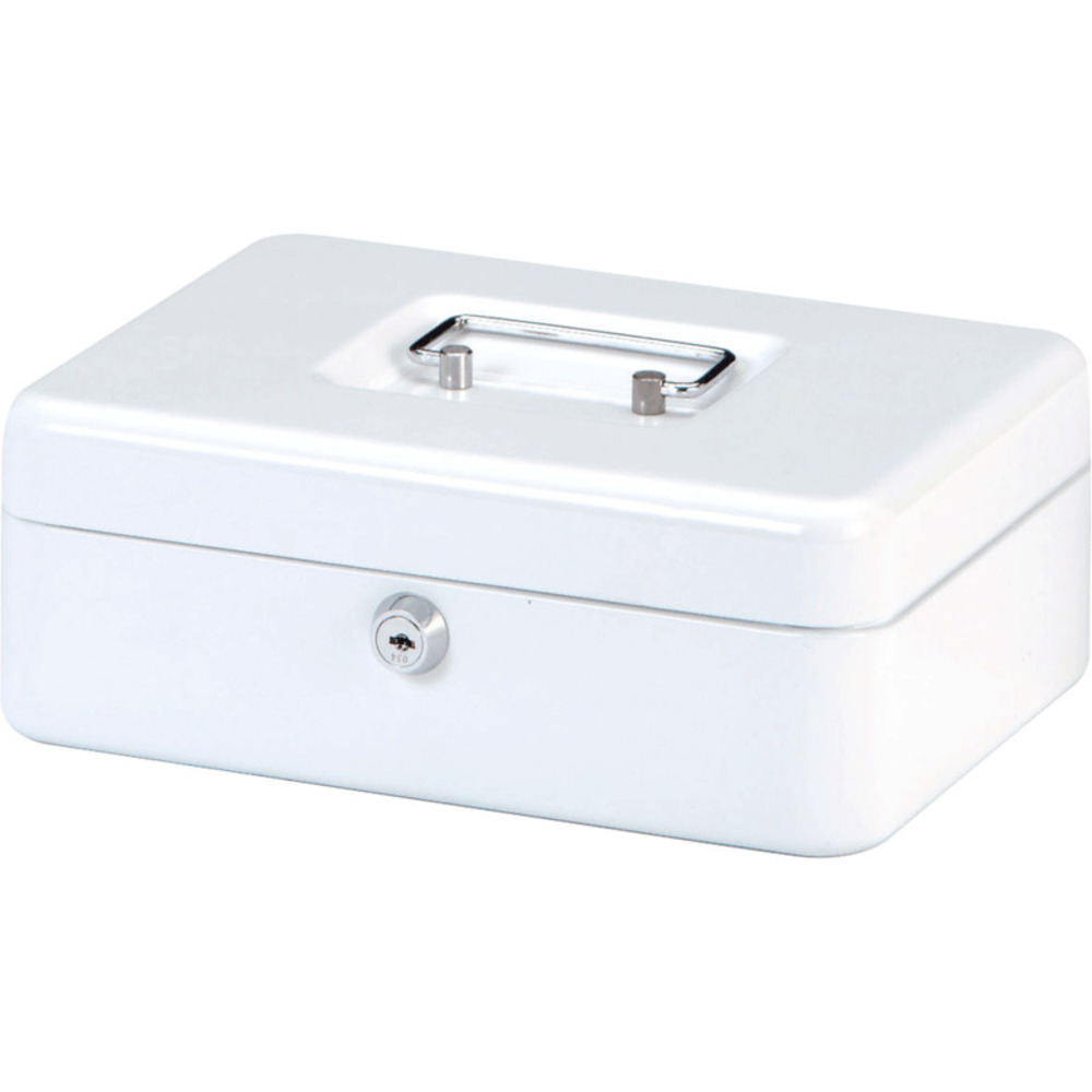 Caisse à Monnaie S300 Métallique Cash Box GF 23.5x29.5 Blanc