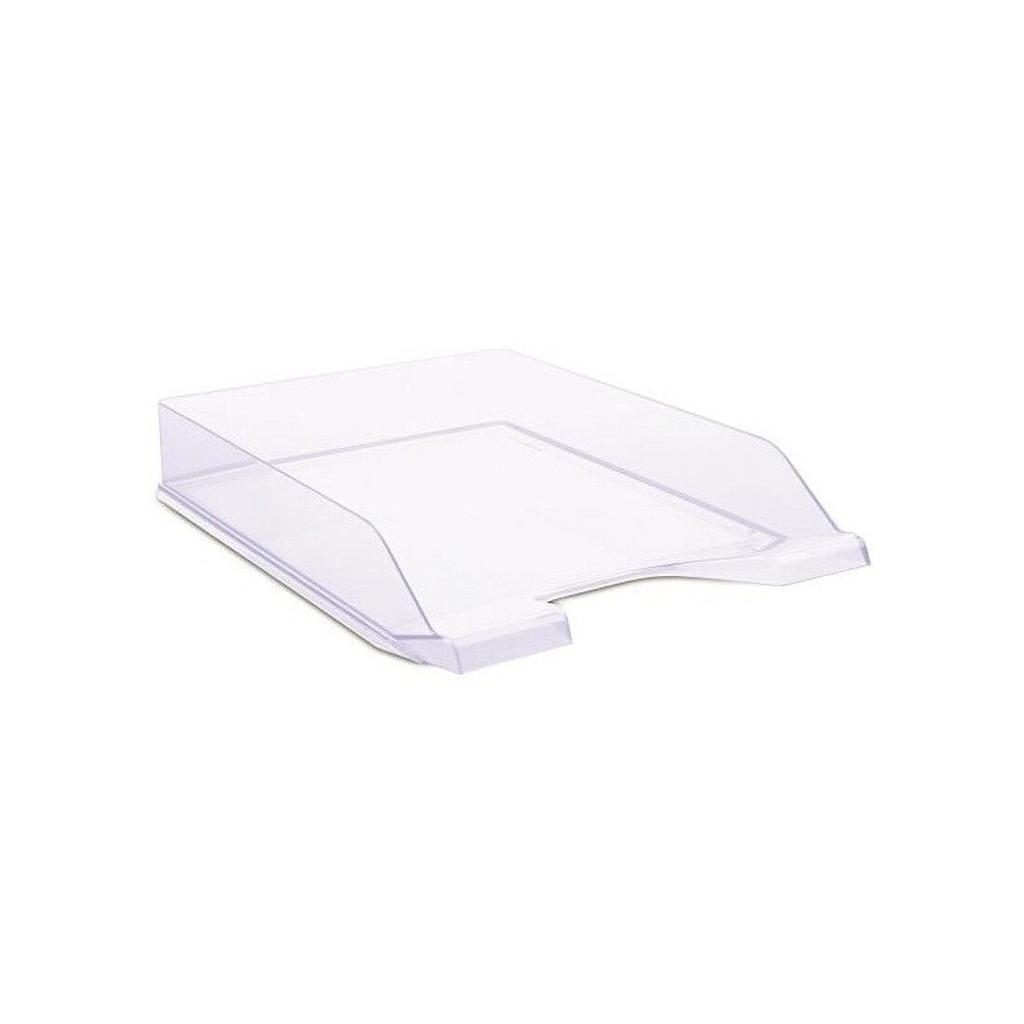 Corbeille A Courrier Plastique Transparent Donau