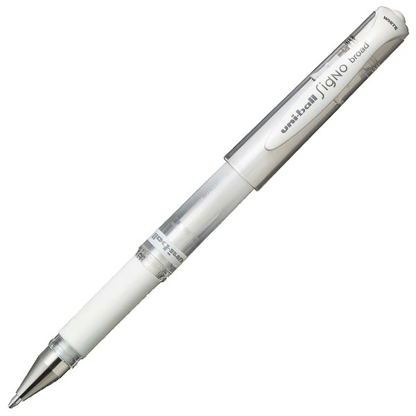 Stylo Uniball Signo UM-153 Roller Pen 1.00 MM White