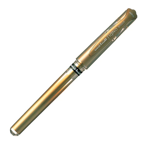Stylo Uniball Signo UM-153 Roller Pen 1.00 MM Gold