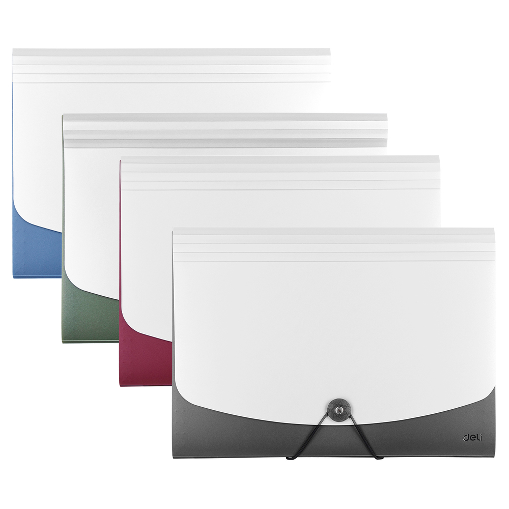 Trieur Expanding File A4 6 Compartiment Deli 38151