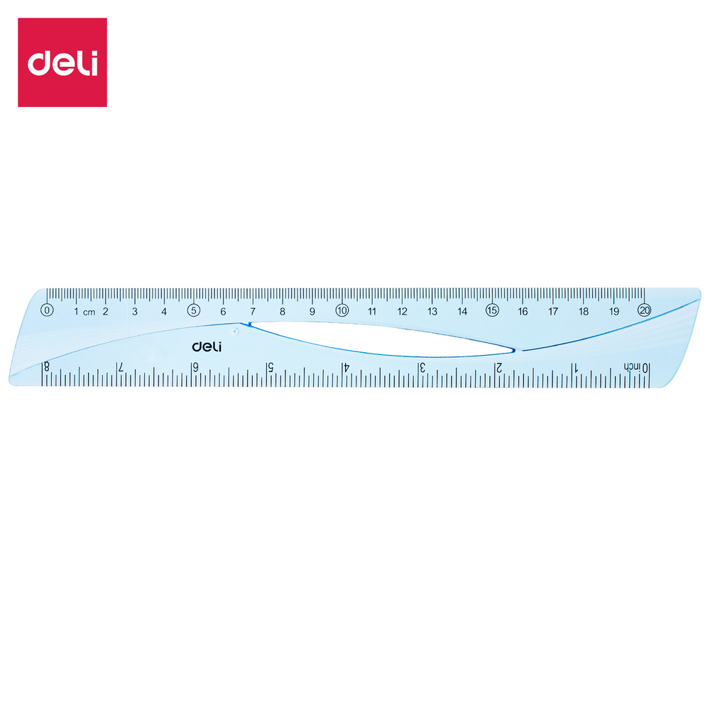 Régle Deli EH11 30 Cm Plastique Transparent