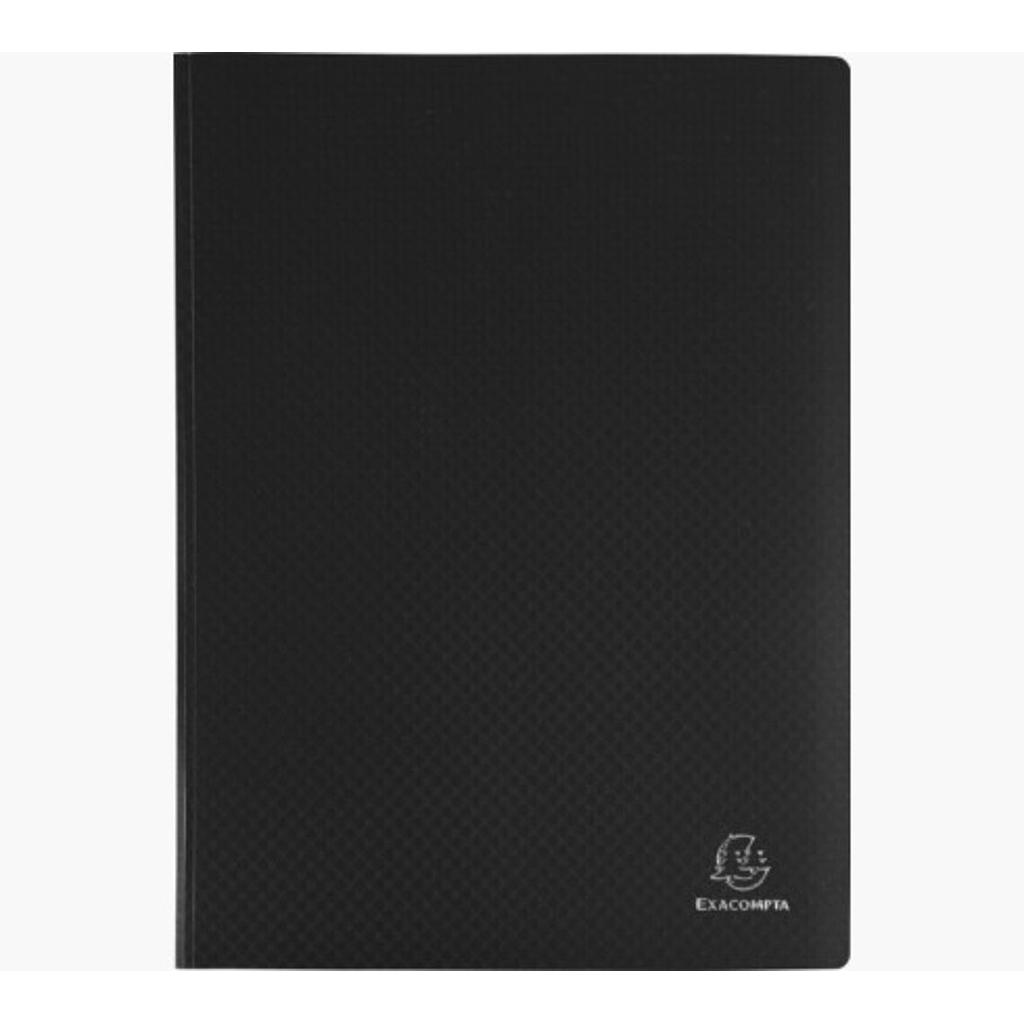 Porte Vues Soudes Exacompta 80 Vues 40 Pochettes 8541E  Noir