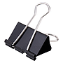 Paquet 24 Binder Pince Double Clips 41mm Deli E8562A
