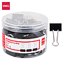 Paquet 48 Binder Pince Double Clips 25mm Deli E8564A