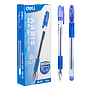 Paquet 12 Stylos A Bille Deli Arris Q55-BL 0.7mm Bleu 