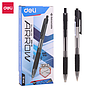 Paquet 12 Stylos A Bille Deli Arrow Q01920 0.7mm Noir 